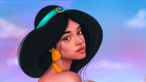 Jasmine Digital Art 4k