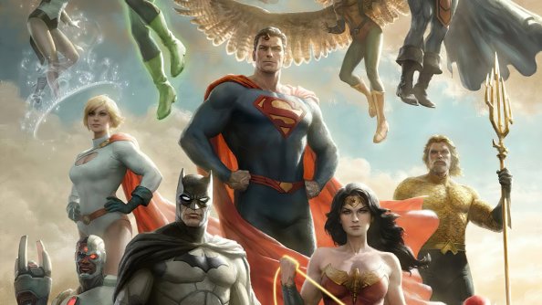 Justice League Team Artwork