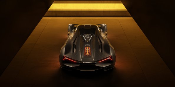 Lamborghini Terzo Millennio Rear 2020