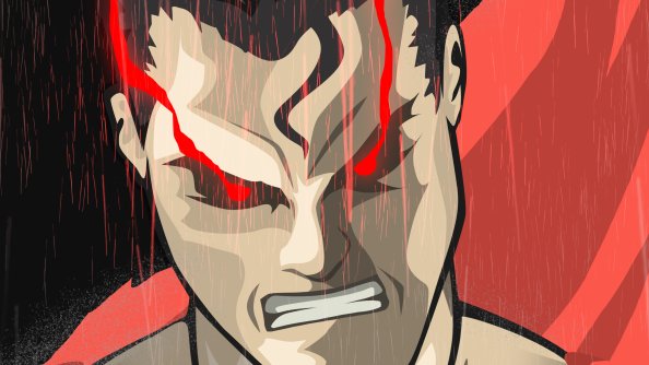 Superman Red Eyes