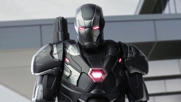 War Machine At Avengers Base