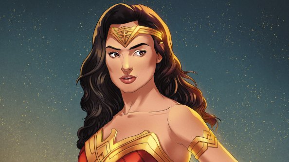 Wonder Woman Gal Gadot 2020 Artwork