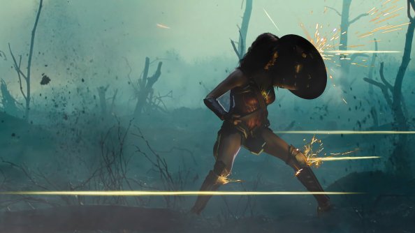 Diana In War 4k
