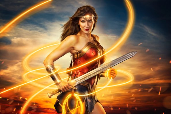 Cosplay Of Wonder Woman 8k