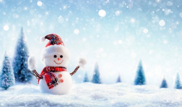 Snowman 8k