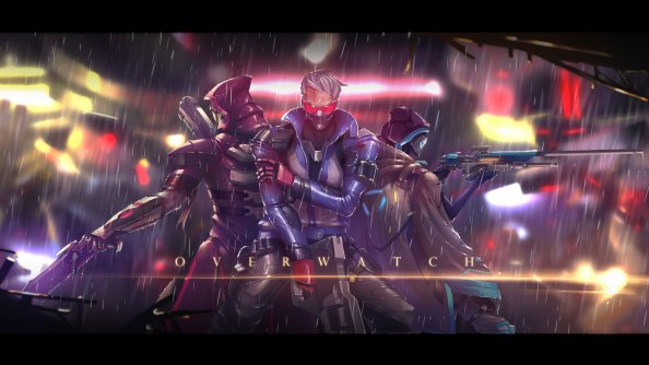 Soldier 76 Ana Reaper Overwatch