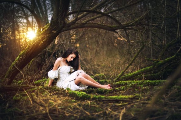Girl Forest Photography