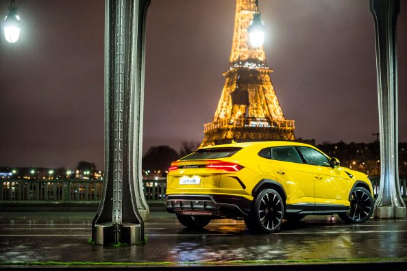 Rear Side Of Lamborghini Urus 4k