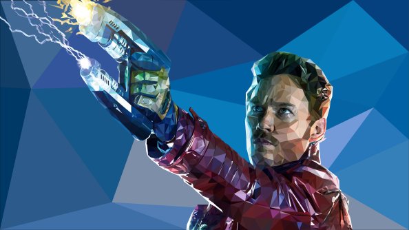 Star Lord Low Poly 4k