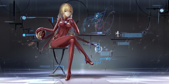 Anime Iron Girl