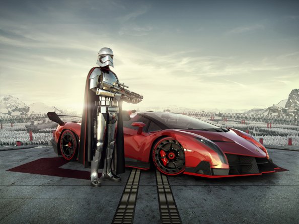 Lamborghini Veneno Roadster LP750 Captain Phasma