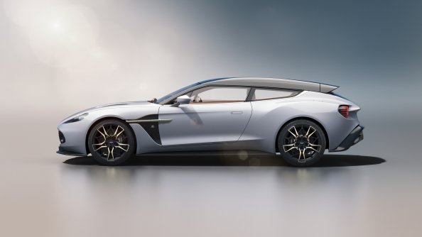 Aston Martin Vanquish Zagato Concept Car 2019 4k