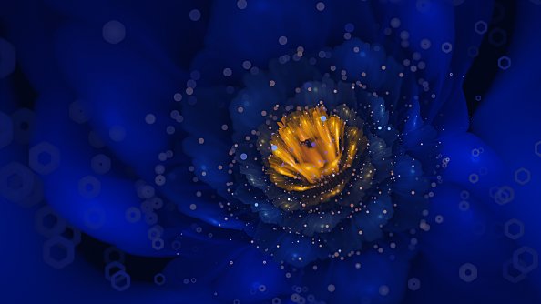 Blue Digitalart