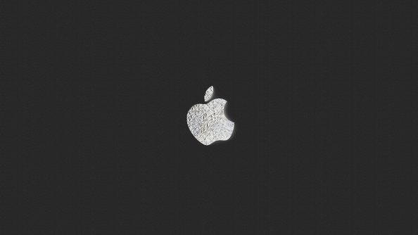 Apple Logo Bw