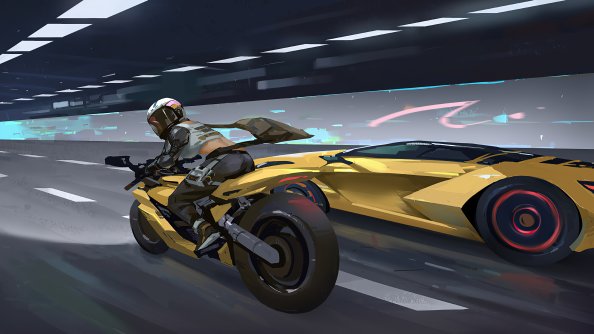Cyberpunk Racing