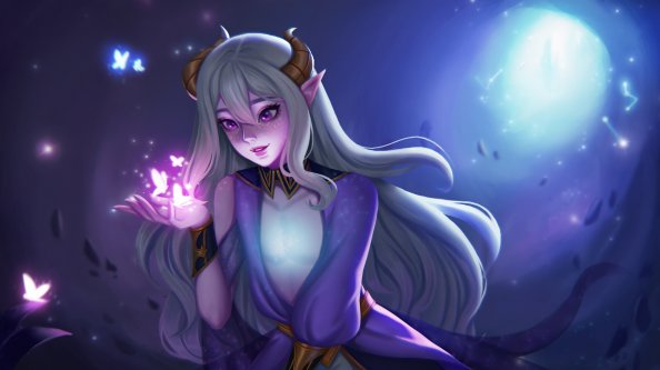 Butterfly Dream Girl 4k