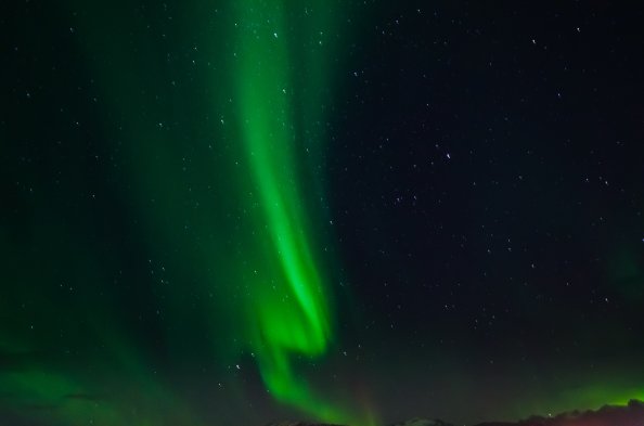 Green Aurora Lights 4k 5k
