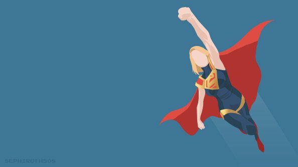Supergirl Injustice 2 Minimalist