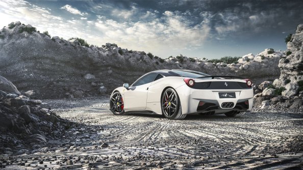 Ferrari 458 Italia White