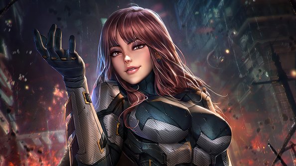 Batgirl Tactical Suit