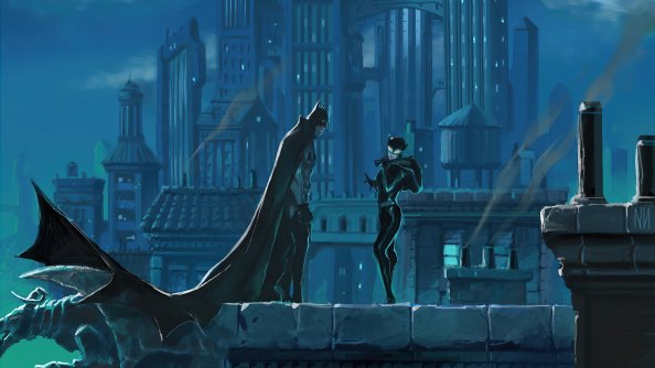 2020 Batman And Catwoman Artwork