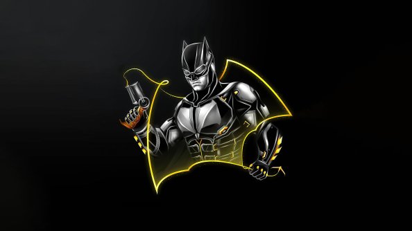 Batman Dark Minimal 5k