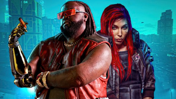 CyberPunk 2077 Poster Design 4k