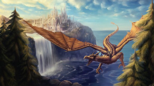 Dragon Rider 4k