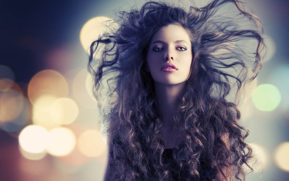 Curly Hair Girl