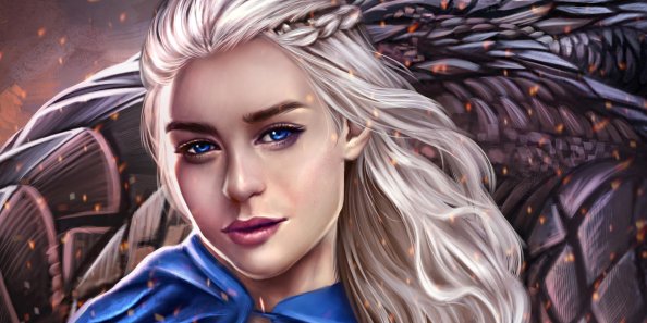 Daenerys Targaryen Fan Artwork