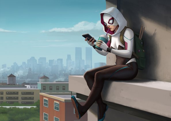 Spider Gwen 2020 Artwork