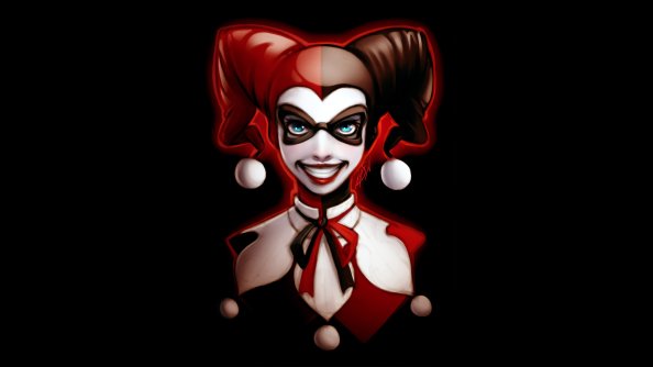 Harley Quinn Dark Art 4k