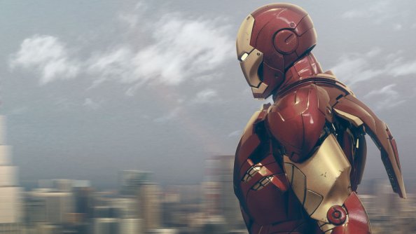 Iron Man Seeing City