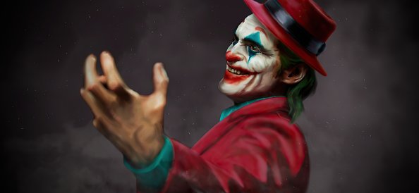 Joker With Cap 4k