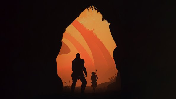 Kratos And Atreus God Of War Minimal 5k