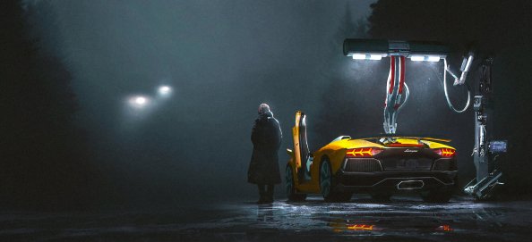 Lamborghini Refill Point 4k