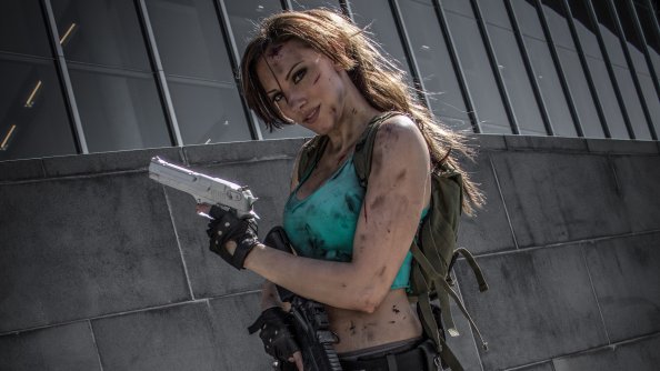 Cosplay Of Lara Croft