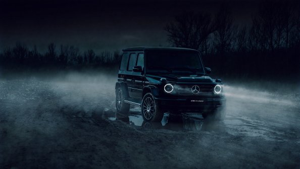 Black G Wagon 4k