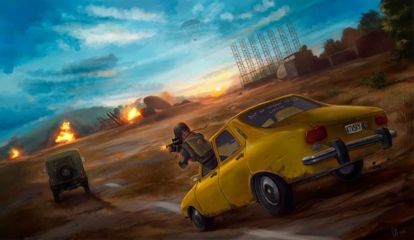 Pubg Car Fight 4k