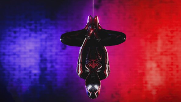 Spiderman Miles Morales 2021 Upside Down