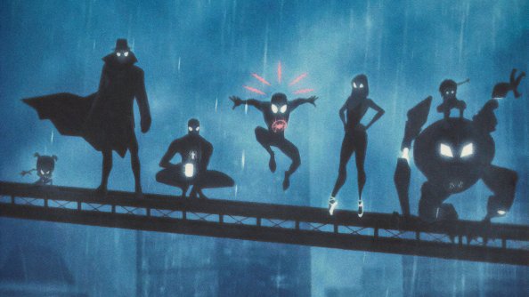 Spider Verse Guys Art