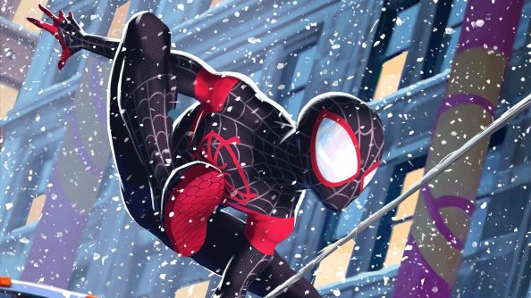 Spiderman Miles Coming