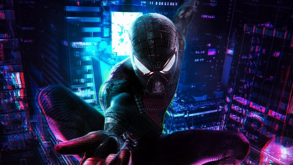 Amazing Spiderman Cyberpunk