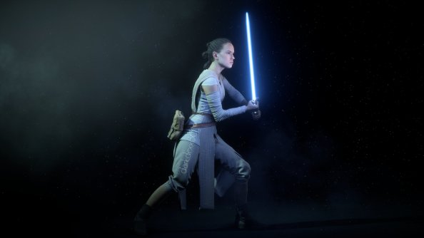 Rey In Star Wars Battlefront II