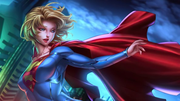 2020 Supergirl Digital Art