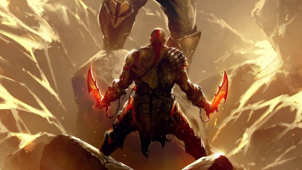 Thanos Vs Kratos Digital Art