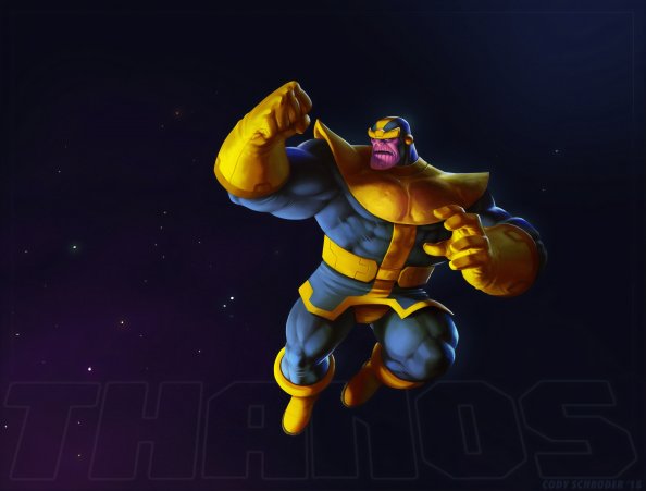 Art Thanos 4k