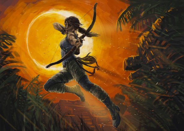 Tomb Raider 4k Artwork New
