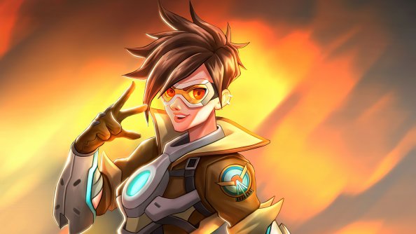Tracer From Overwatch 5k