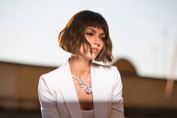 Ursula Corbero Bulgars Fiorever Campaign